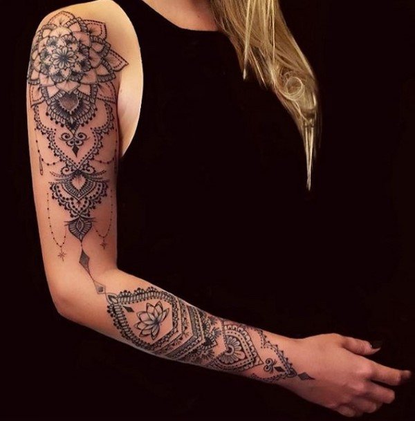Красивые татуировки для девушек: лучшие идеи тату 2024-2025 на разных частях тела — фото