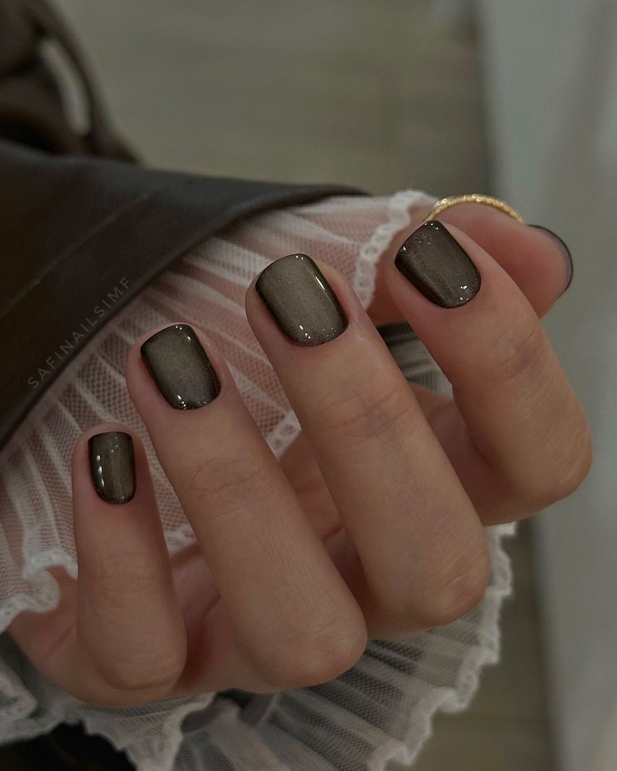 Маникюр на короткие ногти 2026 с эффектом дорогого салона