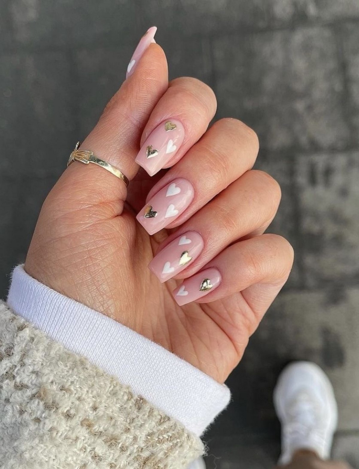 Модный маникюр на День святого Валентина 2026 с настроением любви