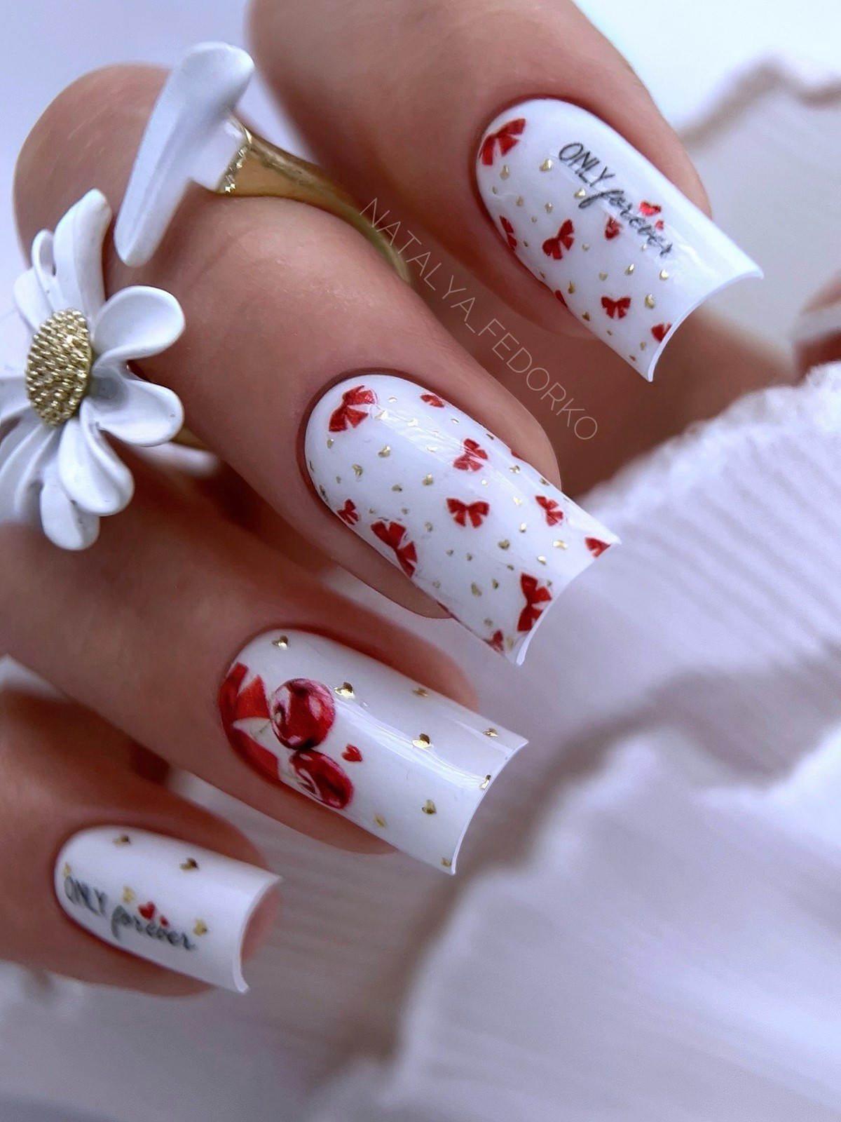 Модный маникюр на День святого Валентина 2026 с настроением любви